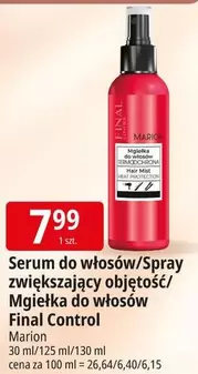 Mario - Serum do włosów/Spray zwiększający objętość/Mgielka do włosów Final Control