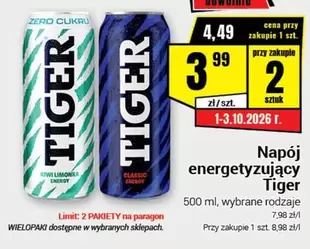 Tiger - Napój energetyzujący