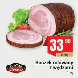 Boczek rolowany z wędzarni
