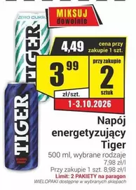Tiger - Napój energetyzujący