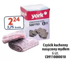 York - Czyścik kuchenny nasączony mydłem 6 szt.