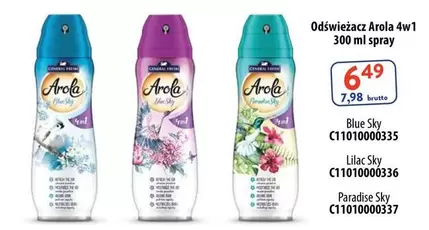 Blue - Odświeżacz Arola 4w1