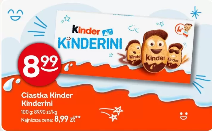 Ciastka Kinder Kinderini