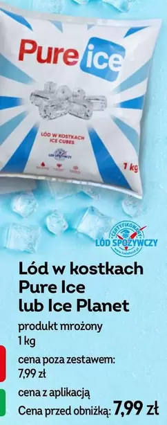 Planet - Lód w kostkach
