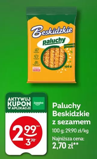 Paluchy z sezamem