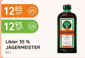 Jagermeister - Likier 35 %