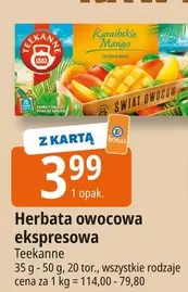 Herbata owocowa ekspresowa