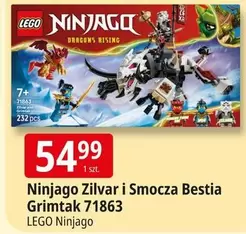 Lego - Ninjago Zilvar i Smocza Bestia Grimtak 71863