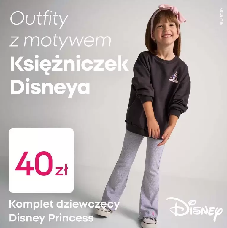 Disney - Komplet dziewczęcy  Princess