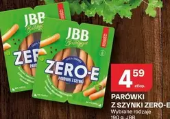 Parówki z szynki ZERO-E