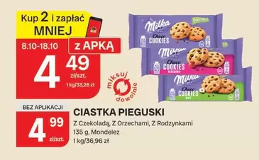 Ciastka Pieguski z Czekoladą, Z Orzechami, Z Rodzynkami