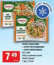 ZUPA FASOLOWA + ZUPA PIECZARKOWA = ZUPA KRÓLEWSKA