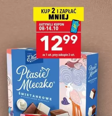 Ptasi Mleczko Śmietankowe
