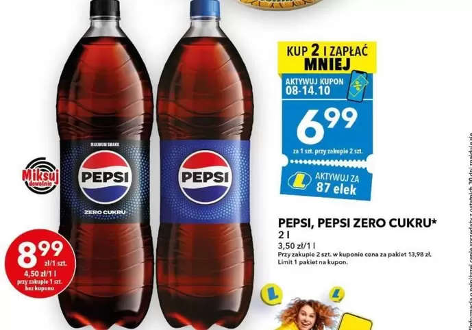 Pepsi - PEPSI, PEPSI ZERO CUKRU*