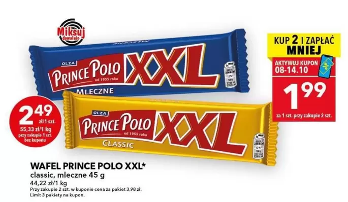 Prince - WAFEL PRINCE POLO XXL
