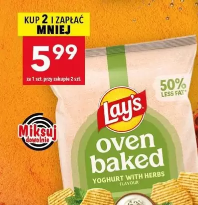 Lay'S - Oven baked Yoghurt with Herbs flavour