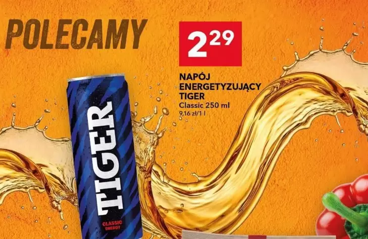 Tiger - NAPÓJ ENERGETYZUJĄCY