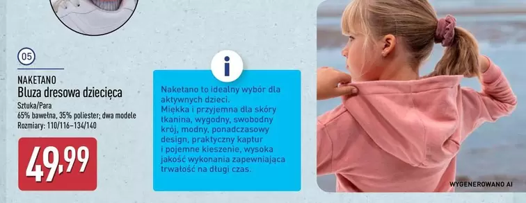Bluza dresowa dziecięca