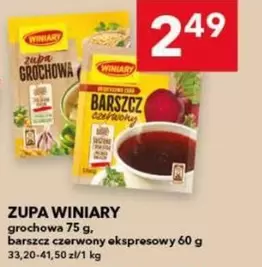 Zupa grochowa, Barszcz czerwony ekspresowy