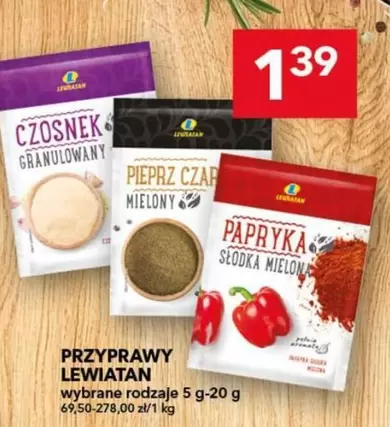 CZOSNEK GRANULOWANY, PIEPRZ CZARNY MIELONY, PAPRYKA SŁODKA MIELONA