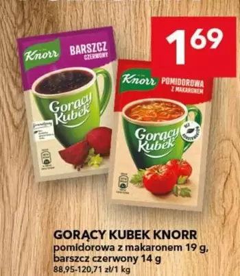 GORĄCY KUBEK z makaronem