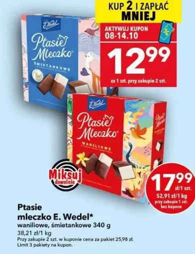 Ptasie mleczko E. Wedel
