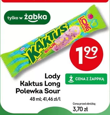 Lody Kaktus Long Polewka Sour