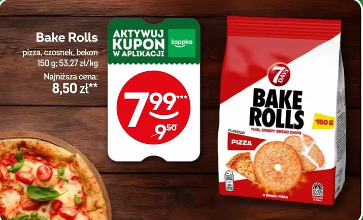 Bake Rolls Pizza