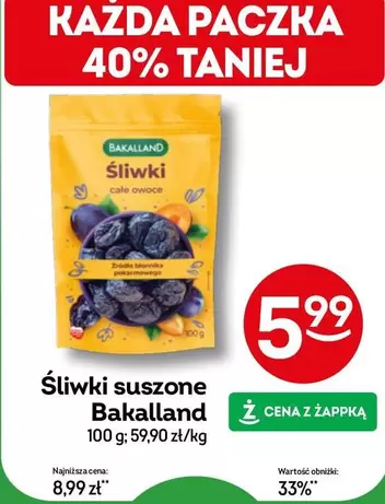 Śliwki suszone całe owoce