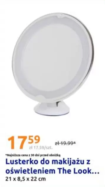 Lusterko do makijażu z oświetleniem