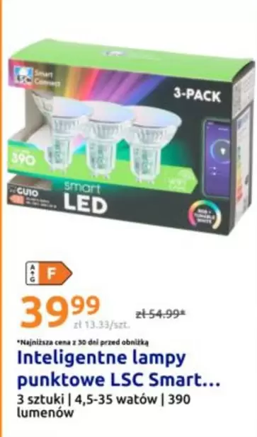 Inteligentne lampy punktowe LSC Smart