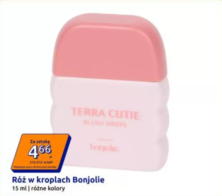 Róż w kroplach