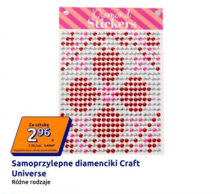 Samoprzylepne diamenciki