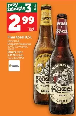 Piwo Kozel 0,5L