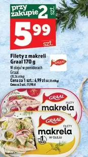 Filety z makreli Graal 170 g