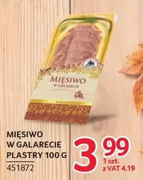 MIĘSIWO W GALARECIE PLASTRY 100 G 451872