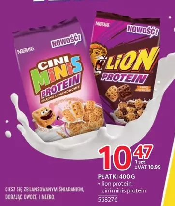 cini minis protein, lion protein