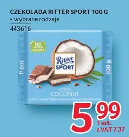 No - CZEKOLADA RITTER SPORT 100 G
