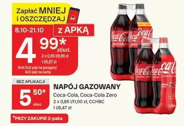 Coca Cola - NAPÓJ GAZOWANY