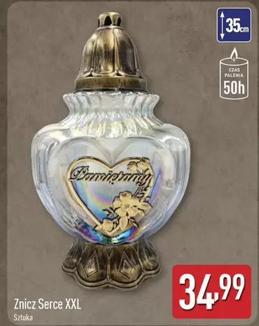 Znicz Serce XXL