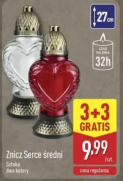 Znicz Serce średni