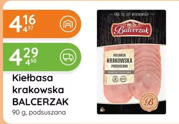 Kiełbasa krakowska poduszana