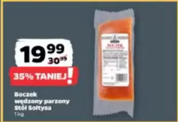 Boczek wędzony parzony
