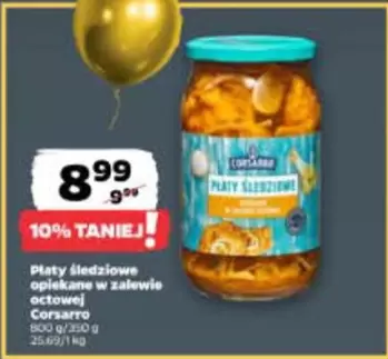 Płaty śledziowe opiekane w zalewie octowej