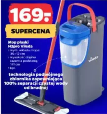 Vileda - Mop płaski H2pro