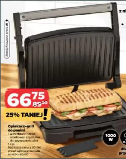 Opiekacz-grill do panini