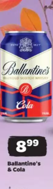 Ballantine'S - Ballantine's & Cola