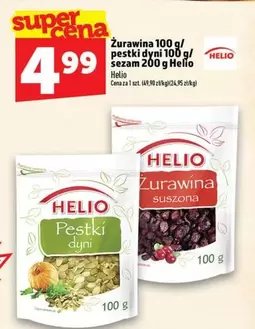 Żurawina suszona, pestki dyni