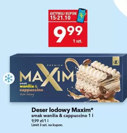 Deser lodowy Maxim