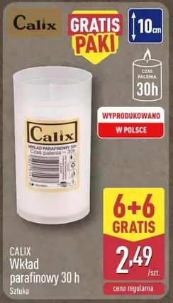 Wkład parafinowy 30 h